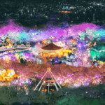 韓国大邱にあるイベント『이월드 별빛축제(E-world)』星の光のフェスティバルをご紹介いたします＾0＾