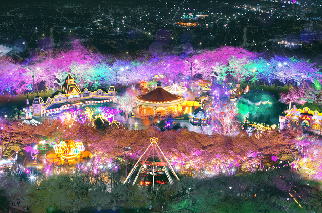 韓国大邱にあるイベント『이월드 별빛축제(E-world)』星の光のフェスティバルをご紹介いたします＾0＾