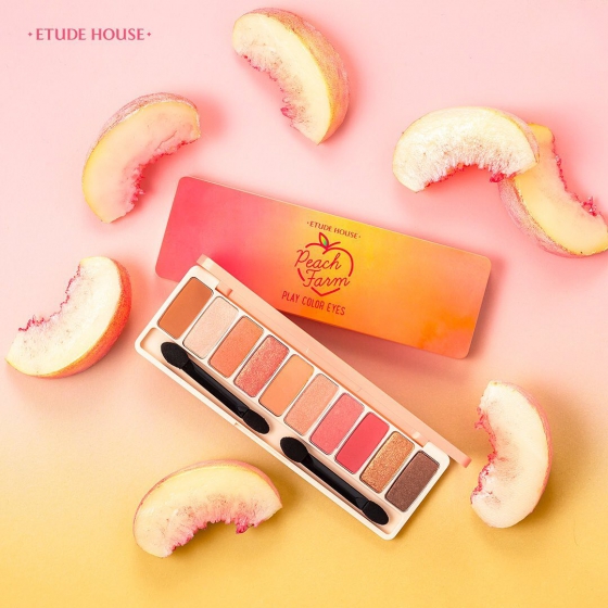 ETUDE HOUSE(エチュードハウス) PLAY COLOR EYES(プレイカラーアイズ ) プレイカラー アイシャドウ ピーチファーム画像