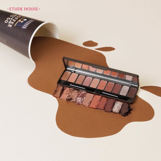 ETUDE HOUSE(エチュードハウス) PLAY COLOR EYES(プレイカラーアイズ ) プレイカラー アイシャドウ カフェインホリック画像