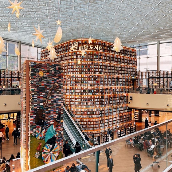 韓国ソウルで人気の本屋さん「 ピョルマダン図書館 」の画像2