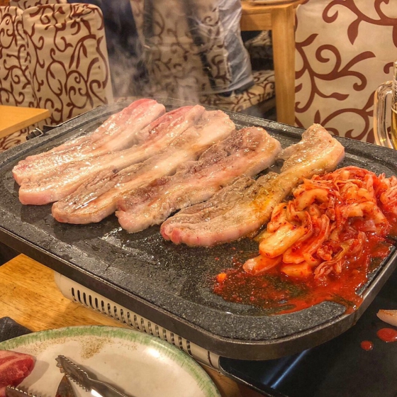 新大久保で人気の焼肉・サムギョプサル屋さん「韓国料理 豚かん(とんかん)」の画像