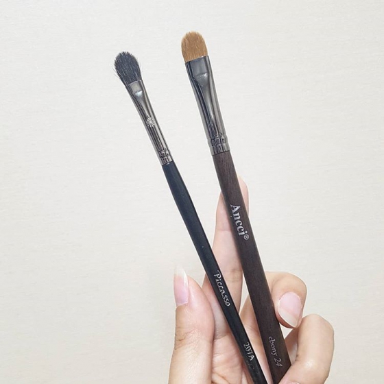 メイクブラシ専門店Anccibrush(アンシブラシ)「アイシャドウブラシ Ebony24 」の画像