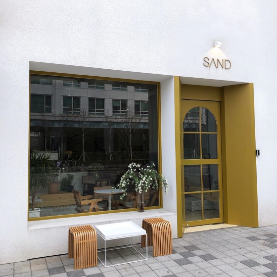 仁川（インチョン）のおしゃれカフェ「SAND（サンド）」の画像