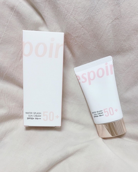 韓国の人気コスメespoir(エスポア)「WATER SPLASH SUN CREAM(ウォータースプラッシュ サンクリーム)」の画像2