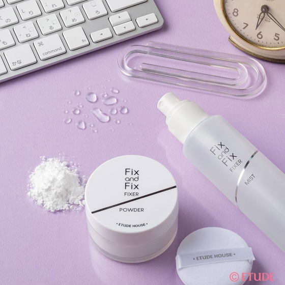 メイクアップフィクサー「ETUDEHOUSE(エチュードハウス)/フィックス&フィックス ミストフィクサー」の画像