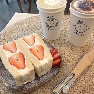 their coffee