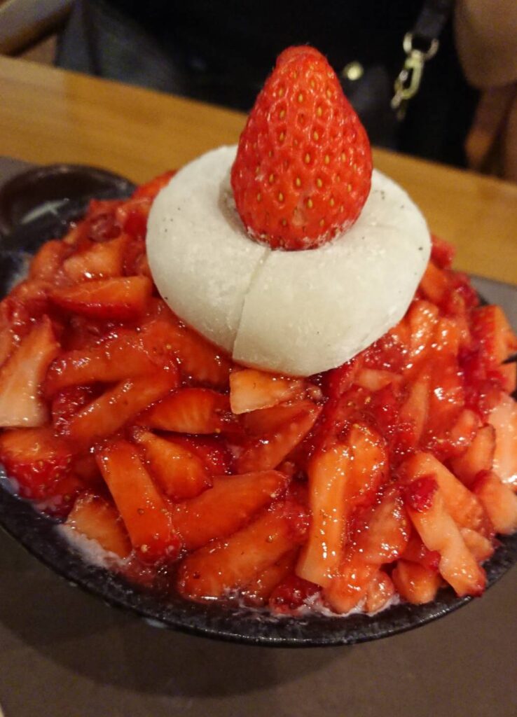 韓国のかき氷（ピンス）レシピ