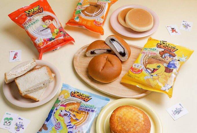 韓国 ポケモンパン デジモンパン