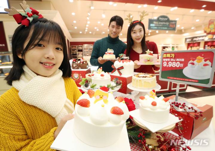 韓国　クリスマス　ケーキ