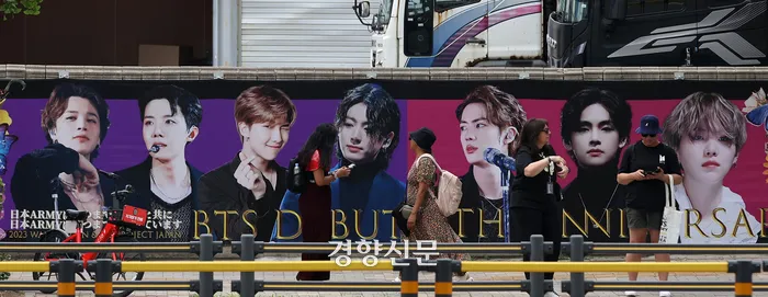 韓国　BTS　聖地巡礼