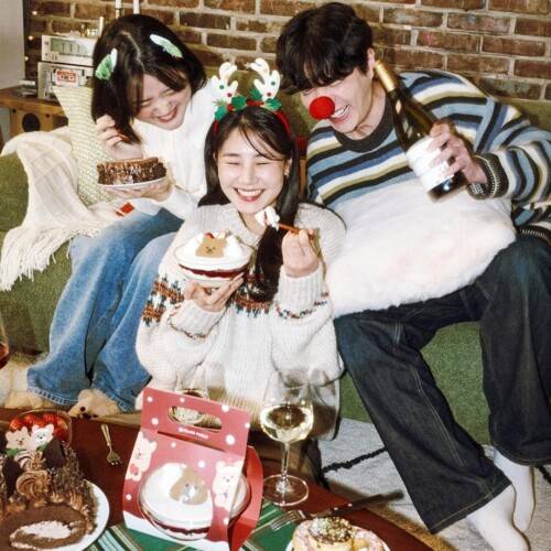 韓国 クリスマス クリスマスケーキ