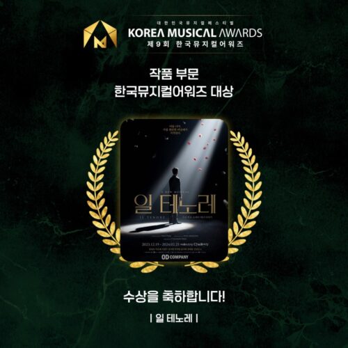 韓国 2025年 ミュージカルアワーズ