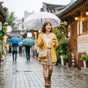 韓国語の梅雨にまつわる言葉をマスター！初心者でも使える「雨の日」の感情豊かな言い回し